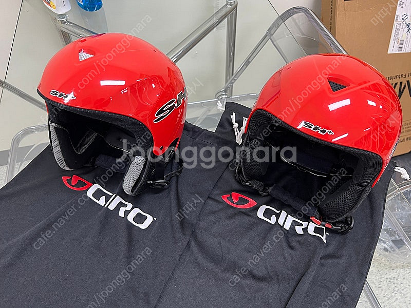 Sh+ 이태리 어린이 아동용 주니어 JR 스키헬멧 2개 일괄 팝니다.--0